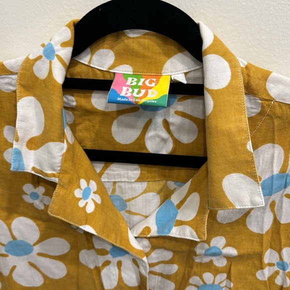 Big Bud Press flower button down - Picture 2 of 3